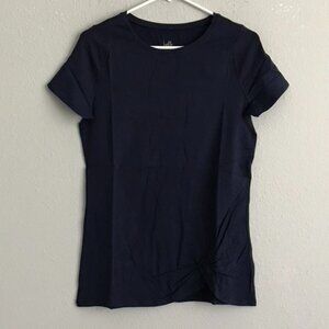 Belle by Kim Gravel Set of 2 TripleLuxe Pima Twist Hem Tops - a396208